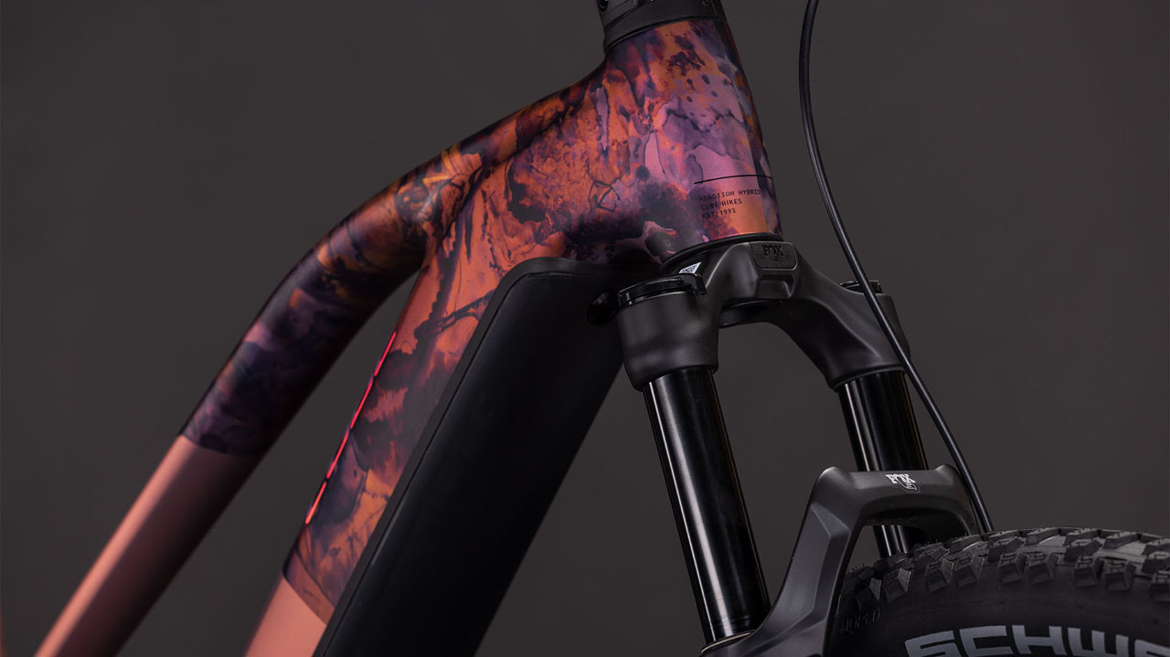 CUBE Reaction Hybrid SLX 800 29 Zoll Trapez E-MTB Hardtail 2026 Seitenansicht